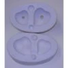2 Heart Casting Mould