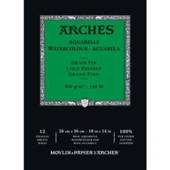 Arches Aquarelle Watercolour Blocks/Pads -Art Supply Sales ArchesAquarelleWatercolourBlocks2FPads 5