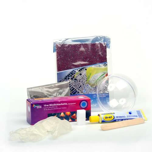 Bowl Lamp Crackle Mosaic Set 3 Bowl Lamp Crackle Mosaic Set - Image 3