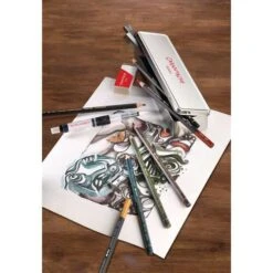CARAN D'ACHE | GRAPHITE LINE Technalo — 7 Piece Set -Art Supply Sales CARAND26230393BACHE7CGRAPHITELINETechnaloE280947pieceset 3