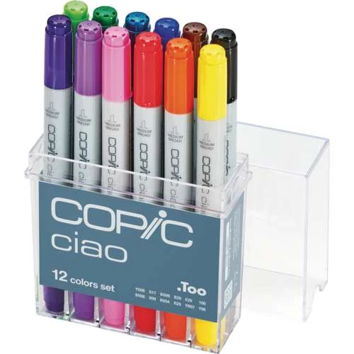 COPIC® | Ciao Marker — Sets Of 12 2 COPIC® | Ciao Marker — Sets Of 12 - Image 2