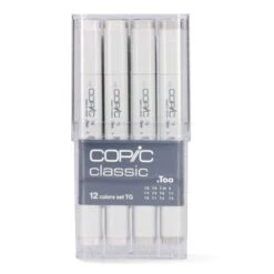 COPIC® | Classic Marker Set — 12 X Toner Grey -Art Supply Sales COPICC2AE7CclassicmarkersetE2809412xtonergrey 2