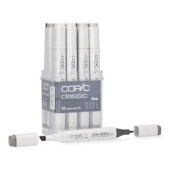 COPIC® | Classic Marker Set — 12 X Toner Grey -Art Supply Sales COPICC2AE7CclassicmarkersetE2809412xtonergrey 3