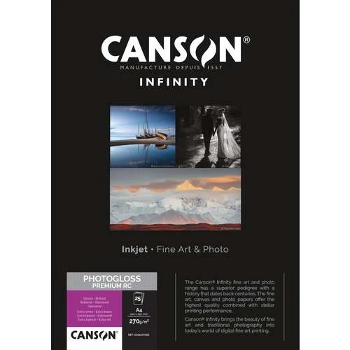 Canson Infinity PhotoGloss Premium RC Digital Paper 1 Canson Infinity PhotoGloss Premium RC Digital Paper