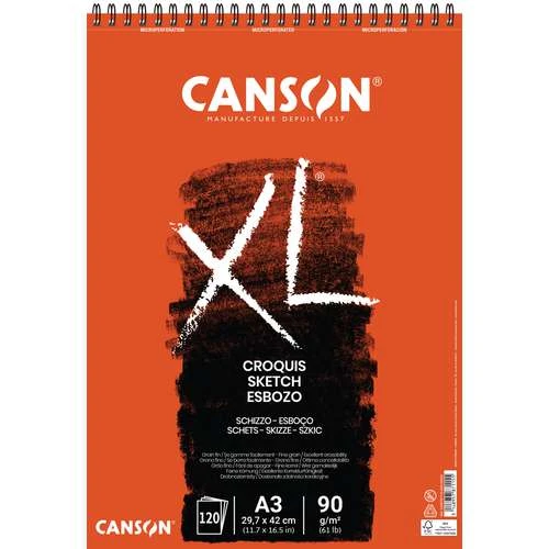 Canson XL Croquis Spiral Sketch Pads 1 Canson XL Croquis Spiral Sketch Pads