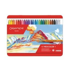 Caran D'Ache Neocolor I Waterproof Wax Pastel Pencil Sets -Art Supply Sales CaranD26230393BAcheNeocolorIWaterproofWaxPastelPencilSets 3