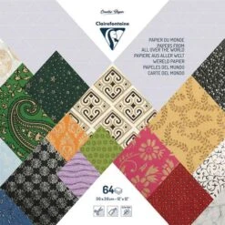 Clairefontaine 'Papers From All Over The World' Assorted Pads -Art Supply Sales Clairefontaine26230393BPapersFromAllOverTheWorld26230393BAssortedPads 2