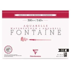 Clairefontaine | Fontaine Cold Pressed Watercolour Paper — Various Formats