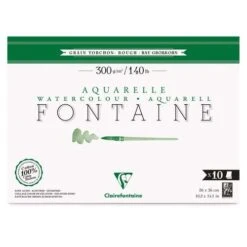 Clairefontaine | Fontaine Extra Rough Watercolour Paper — Various Formats -Art Supply Sales Clairefontaine7CFontaineExtraRoughWatercolourPaperE28094variousformats 2