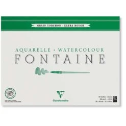 Clairefontaine | Fontaine Extra Rough Watercolour Paper — Various Formats