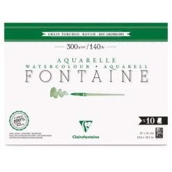 Clairefontaine | Fontaine Extra Rough Watercolour Paper — Various Formats -Art Supply Sales Clairefontaine7CFontaineExtraRoughWatercolourPaperE28094variousformats 3