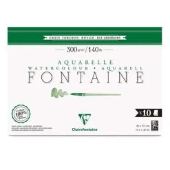 Clairefontaine | Fontaine Extra Rough Watercolour Paper — Various Formats -Art Supply Sales Clairefontaine7CFontaineExtraRoughWatercolourPaperE28094variousformats 4