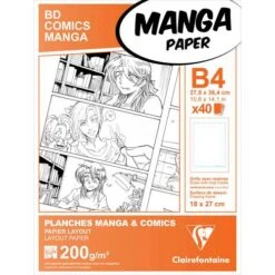 Clairefontaine BD Comics Manga Storyboard Pads -Art Supply Sales ClairefontaineBDComicsMangaStoryboardPads 3