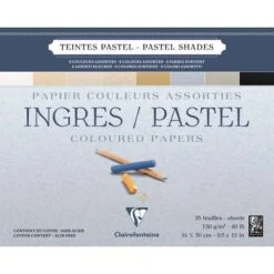 Clairefontaine Ingres Pastel Shades Pastel Pad -Art Supply Sales ClairefontaineIngresPastelShadesPastelPad 2