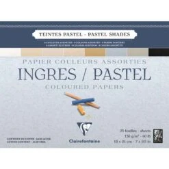 Clairefontaine Ingres Pastel Shades Pastel Pad -Art Supply Sales ClairefontaineIngresPastelShadesPastelPad 3