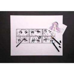 Clairefontaine Manga Layout Paper -Art Supply Sales ClairefontaineMangaLayoutPaper 2