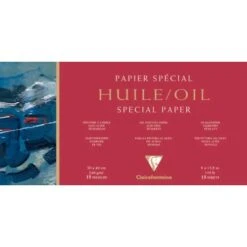 Clairefontaine Panoramic Oil Special Paper Block