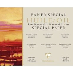 Clairefontaine Special Oil Painting Paper -Art Supply Sales ClairefontaineSpecialOilPaintingPaper 4
