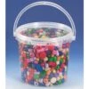 Coloured Wooden Beads Assortment