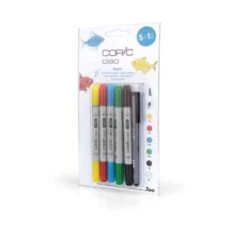 Copic Ciao 5 + 1 Brights Set -Art Supply Sales CopicCiao52B1BrightsSet 2