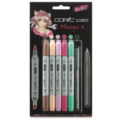 Copic Ciao 5 + 1 Manga Sets -Art Supply Sales CopicCiao52B1MangaSets 3