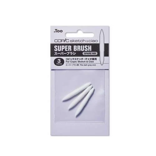 Copic Sketch Marker Super Brush Replacement Tips 1 Copic Sketch Marker Super Brush Replacement Tips