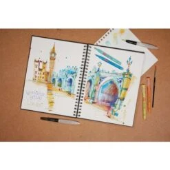 DERWENT | PAINT PEN Sets — 5 Pens -Art Supply Sales DERWENT7CPAINTPENSetsE280945pens 2