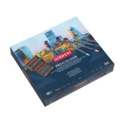 Derwent | Procolour Wooden Box Set — 48 Pencils -Art Supply Sales Derwent7CProcolourWoodenBoxSetE2809448pencils 2