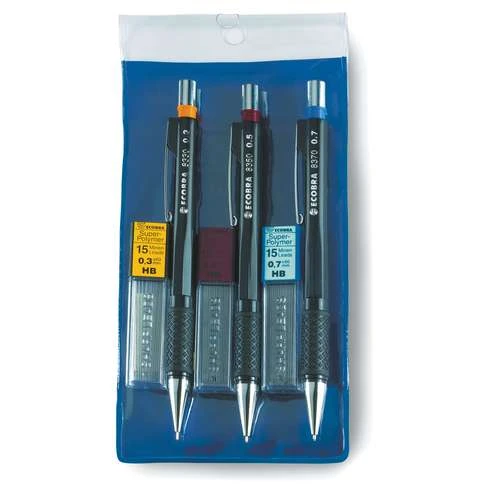 Ecobra Fine Lead Mechanical Pencil Pack 1 Ecobra Fine Lead Mechanical Pencil Pack