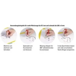 Ecobra Finger Craft Knife Set -Art Supply Sales EcobraFingerCraftKnifeSet 5