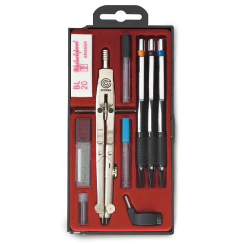 Ecobra Silver Master Complete Compass Set 1 Ecobra Silver Master Complete Compass Set