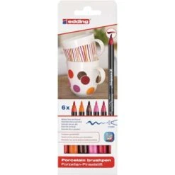 Edding 4200 Porcelain Brush Pen Sets