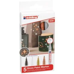 Edding 751 5 Gloss Marker Creative Set