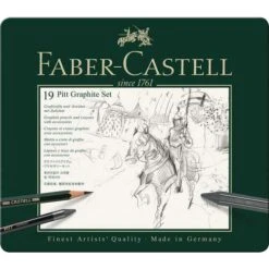 New Release -Art Supply Sales Faber CastellPitt19PieceGraphiteSet 1