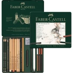 Faber-Castell Pitt 21 Piece Monochrome Set