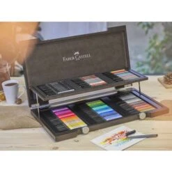 Faber-Castell Pitt Artist Brush Pen Wooden Box Set -Art Supply Sales Faber CastellPittArtistBrushPenWoodenBoxSet 2