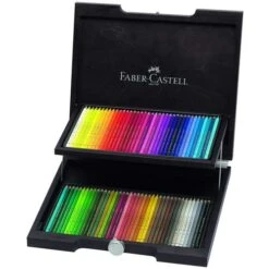 Faber-Castell Polychromos Artists' Colour Pencils Wooden Box Set