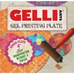 GELLI ARTS® | Gel Printing Plate — Circular -Art Supply Sales GELLIARTSC2AE7CGelPrintingPlateE28094circular 2