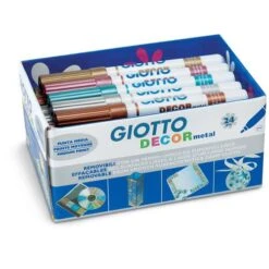 Giotto Decor Metal Fibre Pen School Set