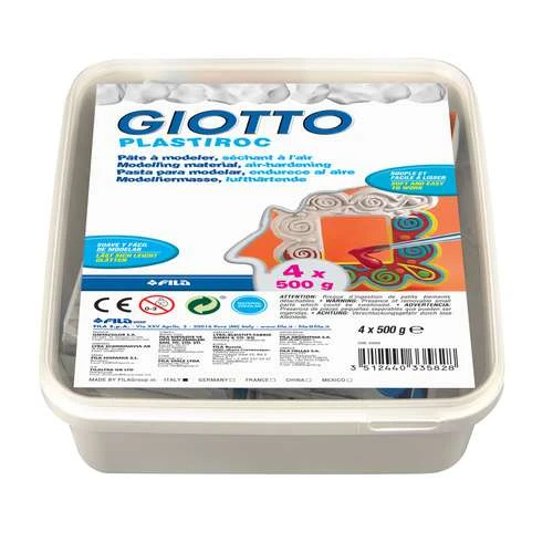 Giotto Plastiroc Modelling Clay Packs 1 Giotto Plastiroc Modelling Clay Packs