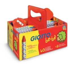 Giotto Be-bè Wax Crayon School Set