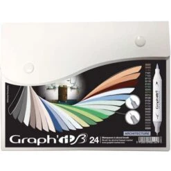 Graph'It Marker 24 Pen Sets -Art Supply Sales Graph26230393BItMarker24PenSets 2