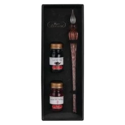 HERBIN | Glass Pen & Inks — 3 Piece Gift Sets -Art Supply Sales HERBIN7CGlasspen26amp3BinksE280943piecegiftsets 3