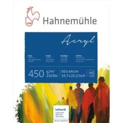 Hahnemuehle Acrylic Painting Paper Blocks 450gsm -Art Supply Sales HahnemuehleAcrylicPaintingPaperBlocks450gsm 3