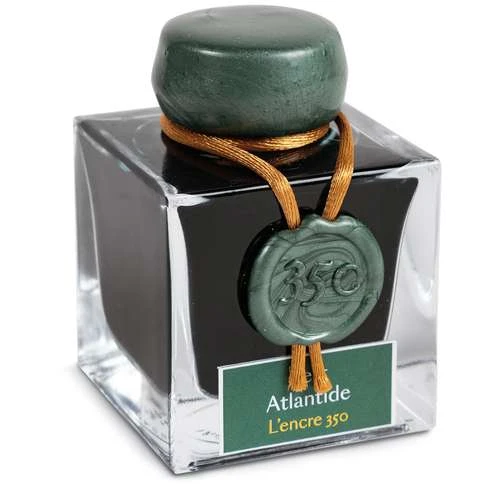 Herbin 350th Anniversary Atlantic Green Ink 1 Herbin 350th Anniversary Atlantic Green Ink