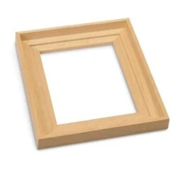 I LOVE ART | Stepped Profile Floater Frames — Natural