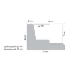 I LOVE ART | Stepped Profile Floater Frames — Natural -Art Supply Sales ILOVEART7CSteppedProfileFloaterFramesE28094natural 3