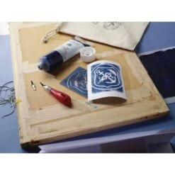 Lefranc & Bourgeois Block Printing Starter Set -Art Supply Sales Lefranc26amp3BBourgeoisBlockPrintingStarterSet 3