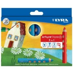 Lyra Groove Triple 1 Sets -Art Supply Sales LyraGrooveTriple1Sets 1