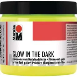 Marabu Glow-in-the-Dark Fluorescent Paint -Art Supply Sales MarabuGlow in the DarkFluorescentPaint 2